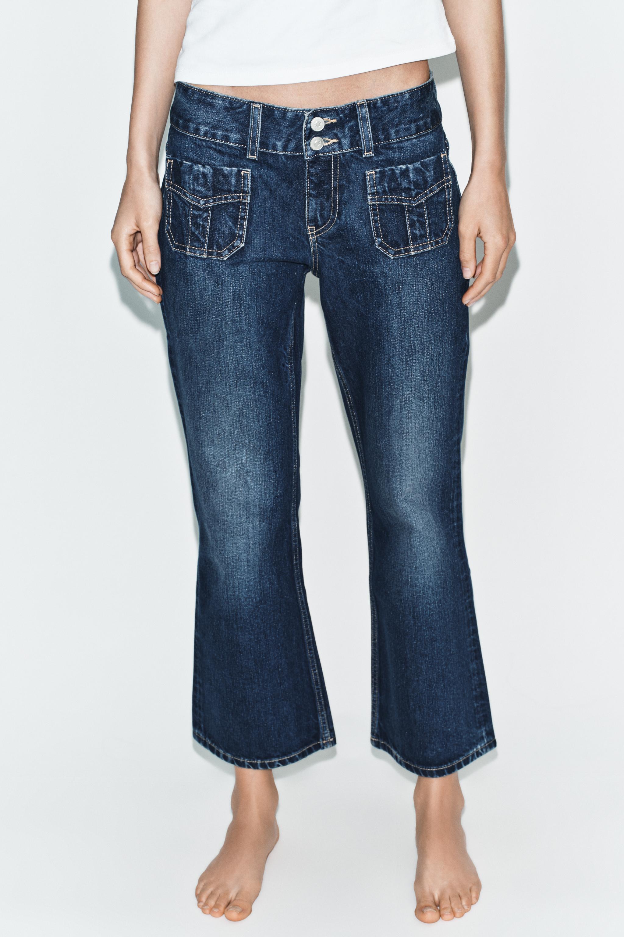 JEAN TRF TAILLE BASSE À POCHES